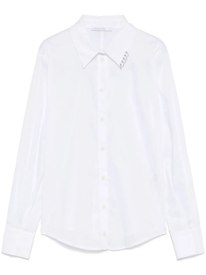 Piercing-Detail Shirt