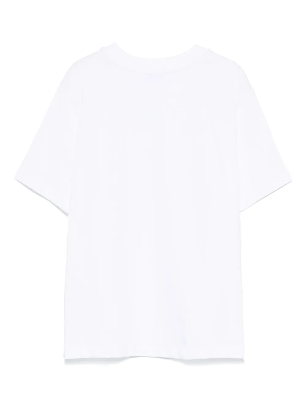Embossed-Slogan T-Shirt