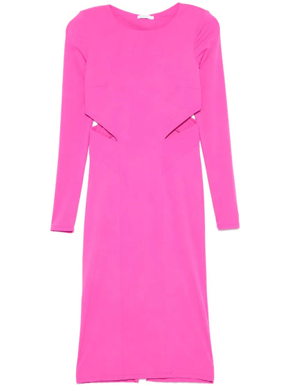 Cut-Out Midi Dress