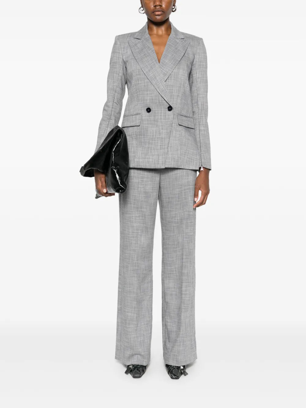 Checked Blazer