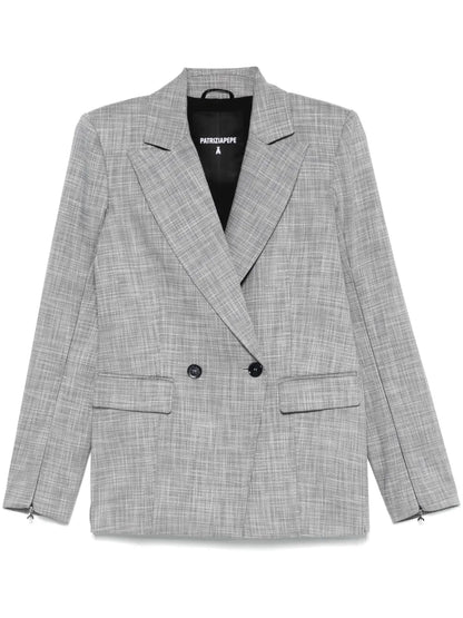 Checked Blazer