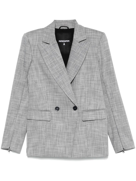 Checked Blazer
