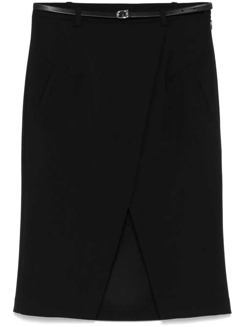 Belted Mini Skirt