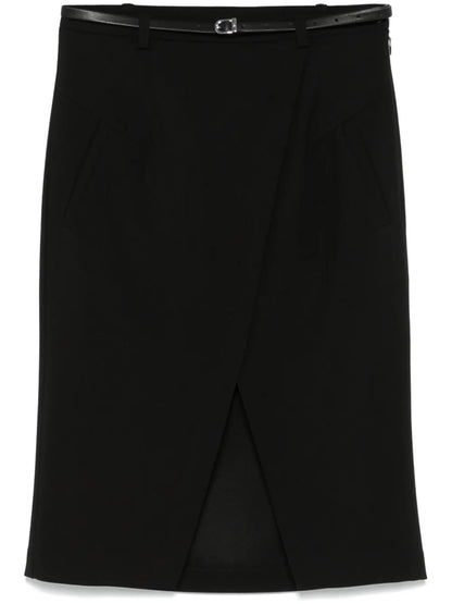 Belted Mini Skirt