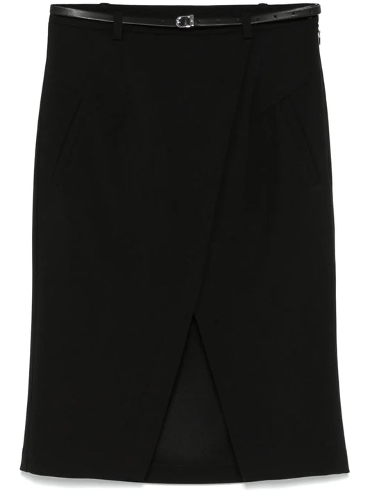 Belted Mini Skirt