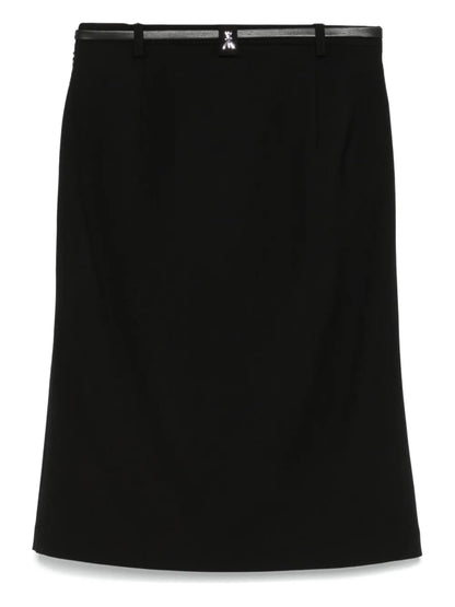 Belted Mini Skirt
