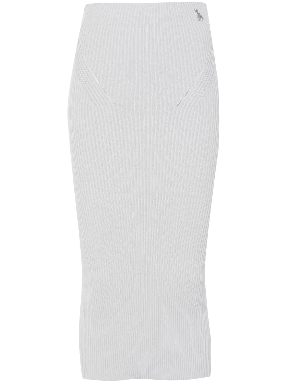 Ribbed Midi Skirt