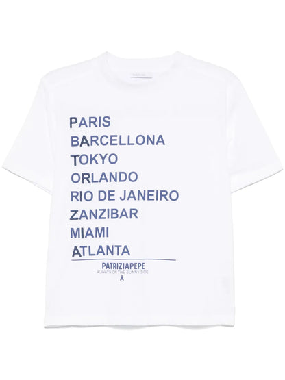 Text-Print T-Shirt