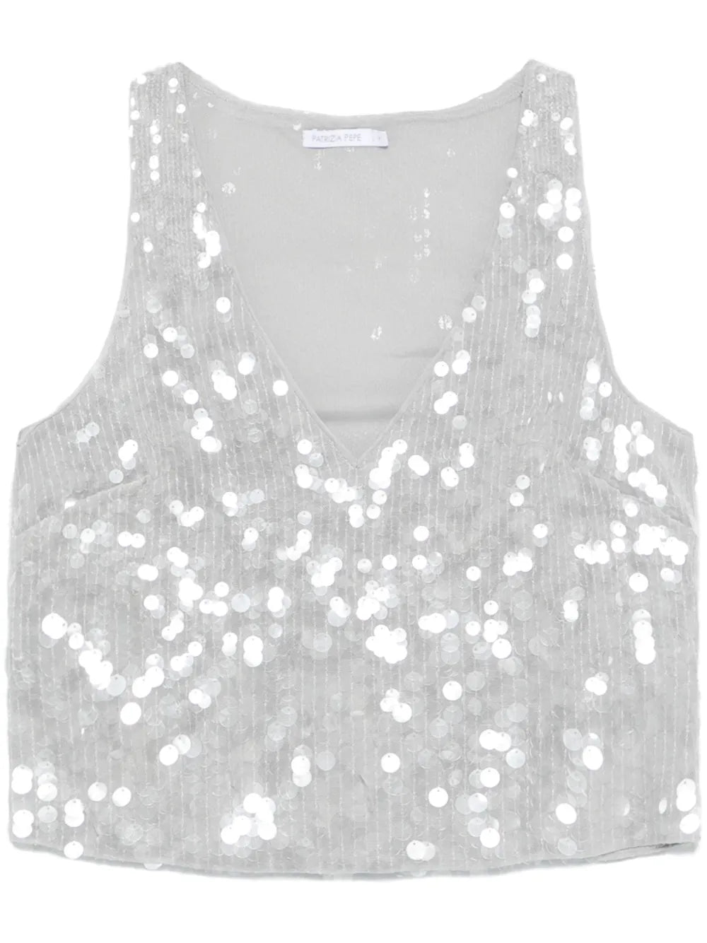 Dégradé-Effect Sequined Top