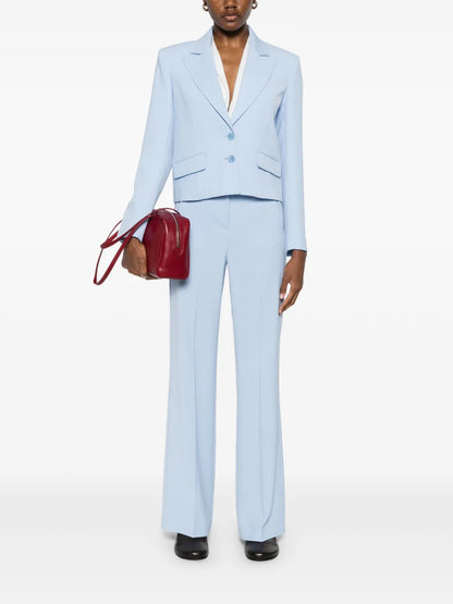 Straight-Leg Trousers