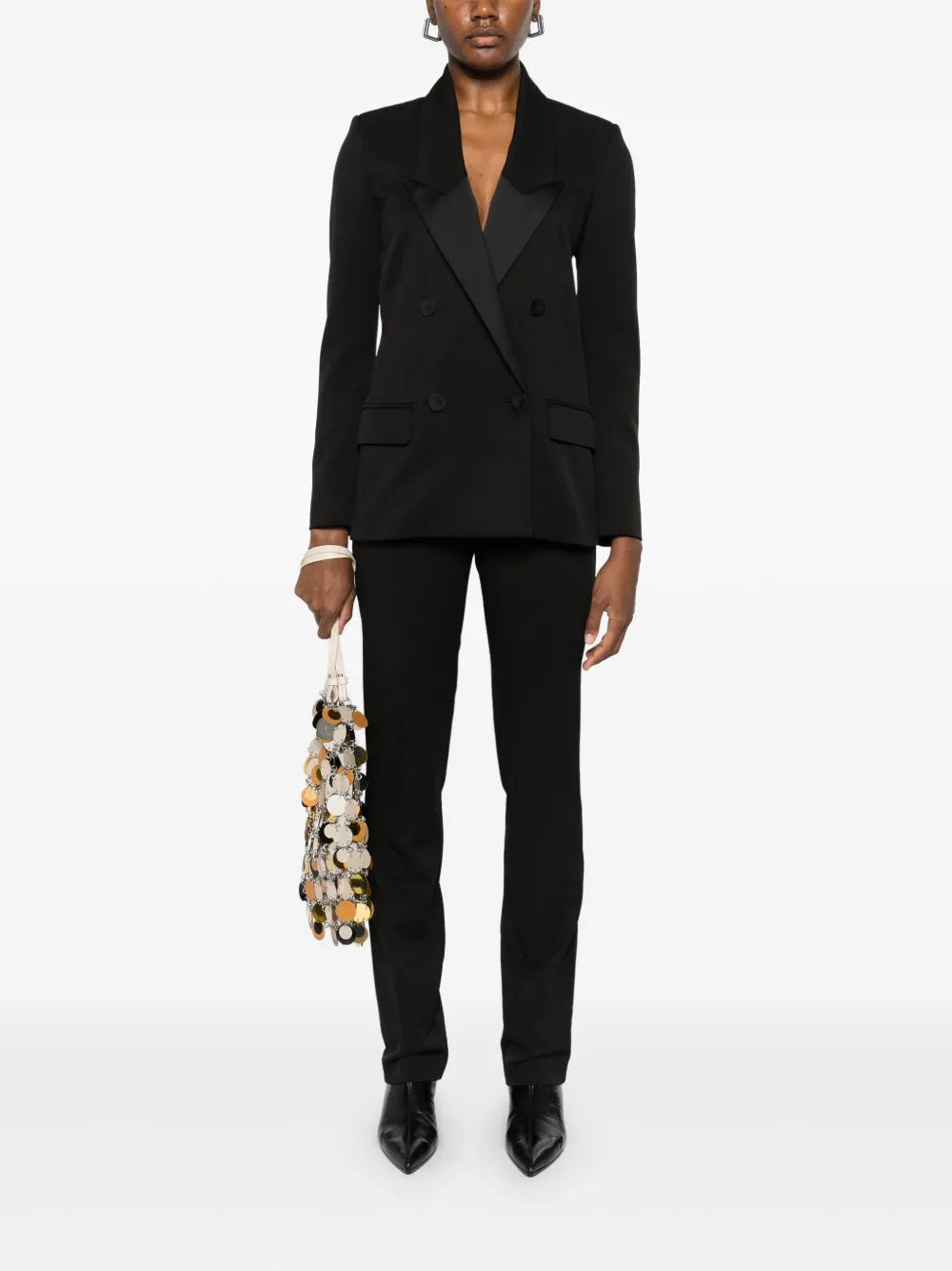 Peak-Lapels Blazer