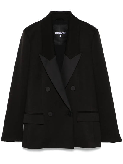 Peak-Lapels Blazer