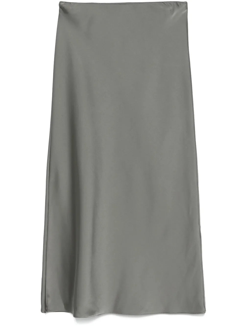 Satin Midi Skirt