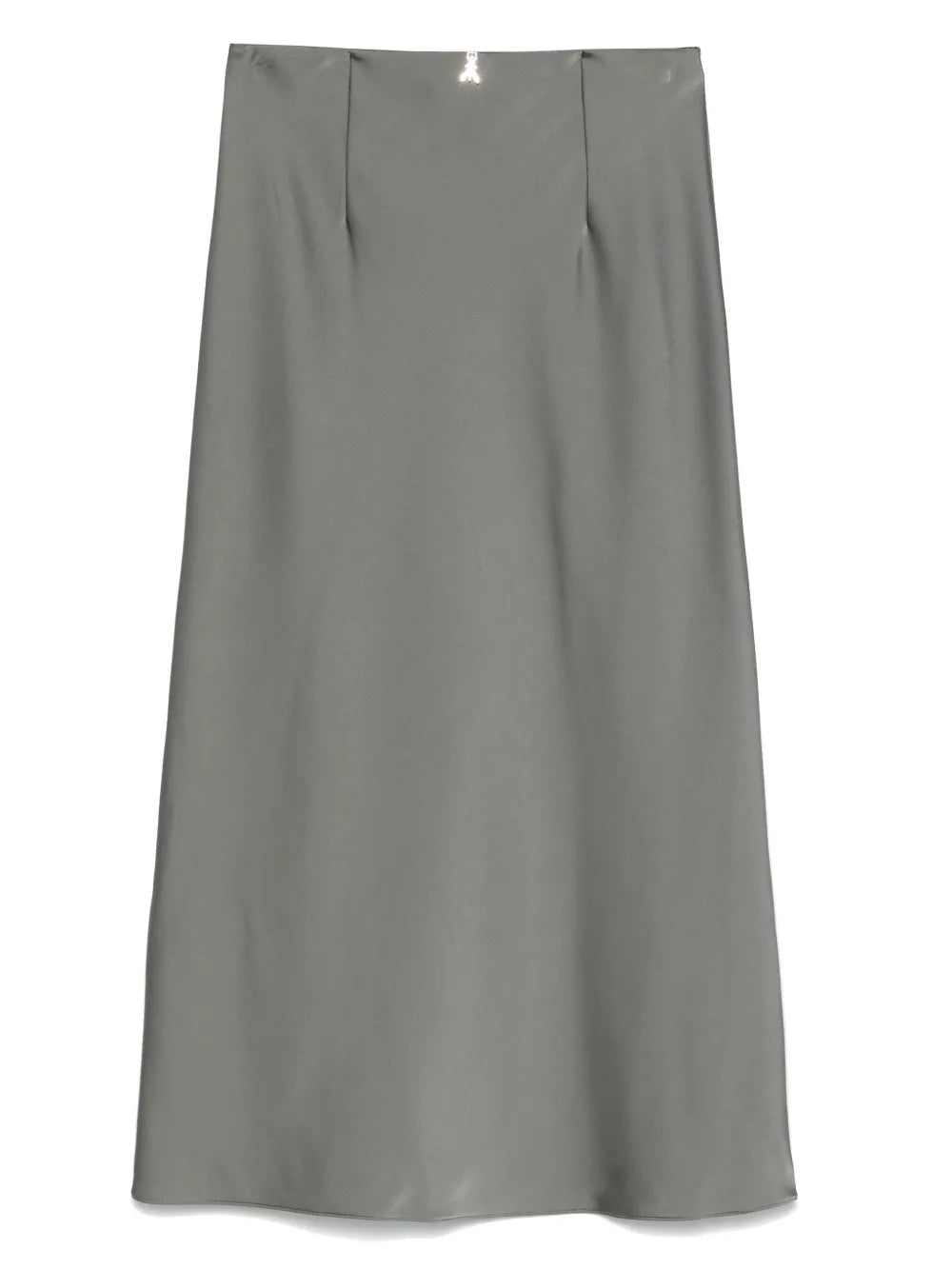 Satin Midi Skirt