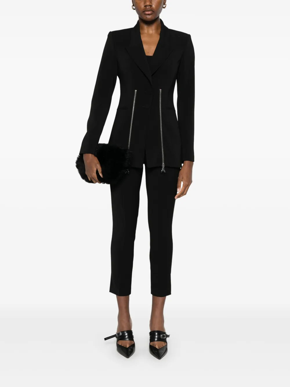 Zipped Blazer