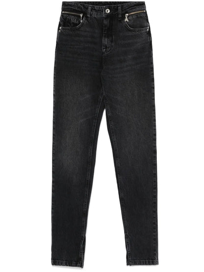 Fly-Motif Jeans
