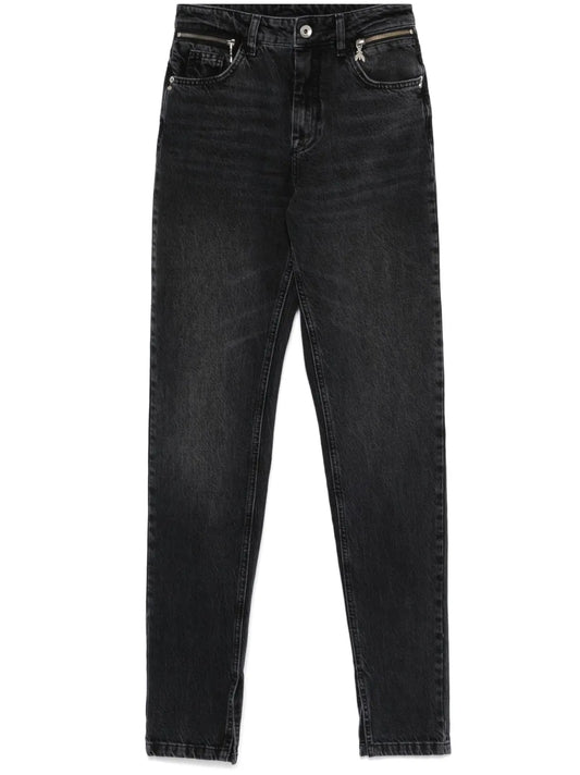 Fly-Motif Jeans
