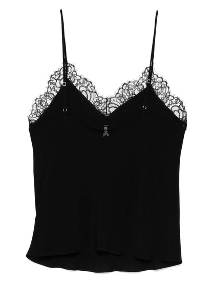 Lace-Trim Tank Top