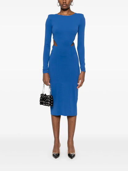 Cut-Out Midi Dress