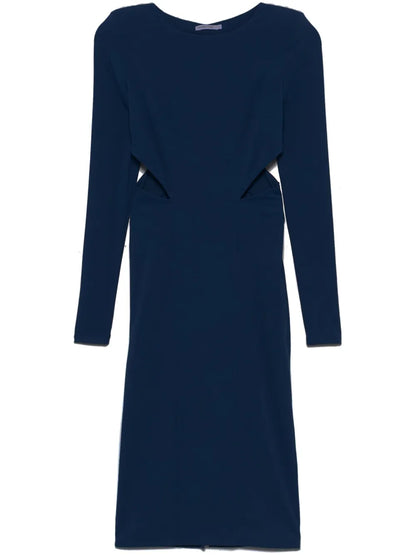 Cut-Out Midi Dress