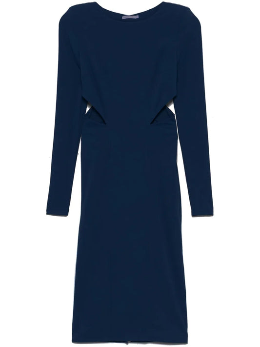 Cut-Out Midi Dress