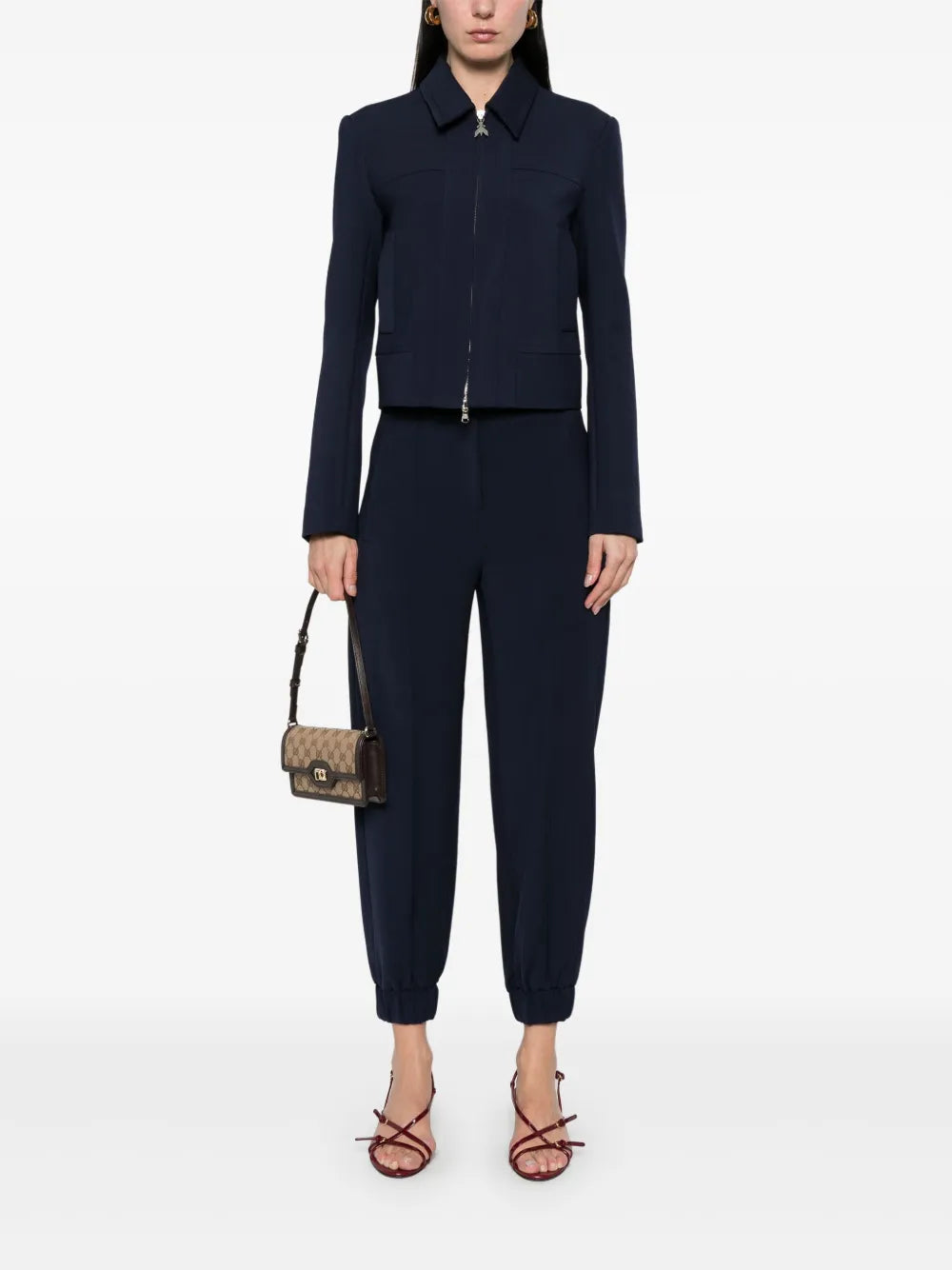 Fly-Motif Track Pants