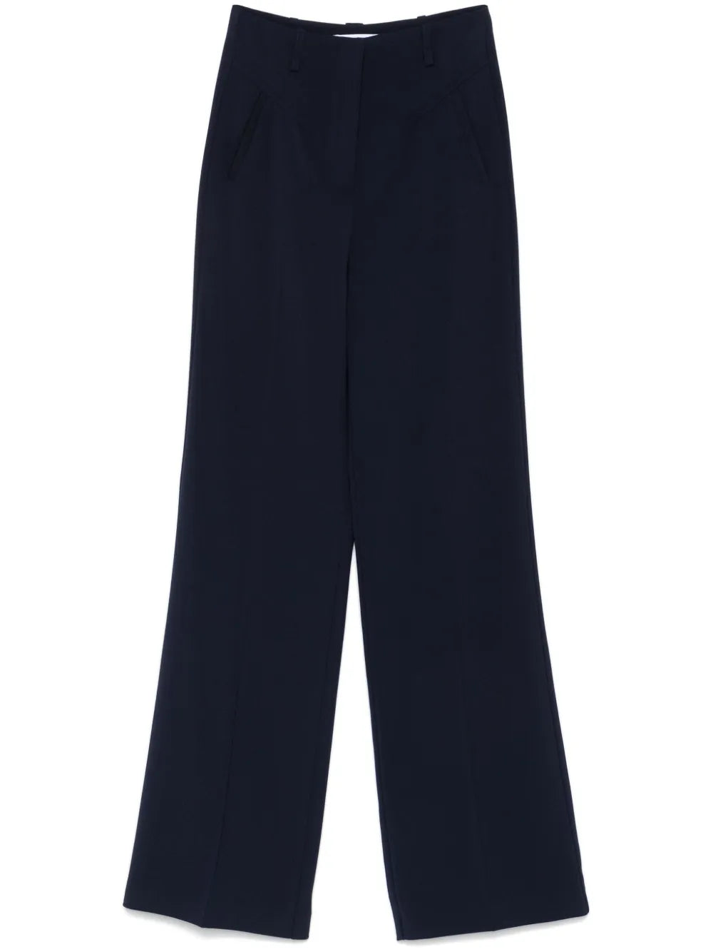 Straight-Leg Trousers