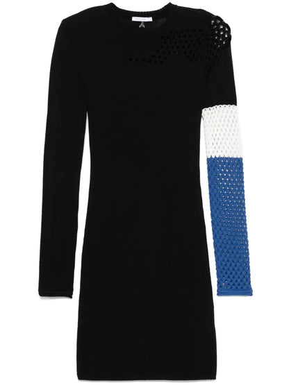 Colour-Block Mini Dress