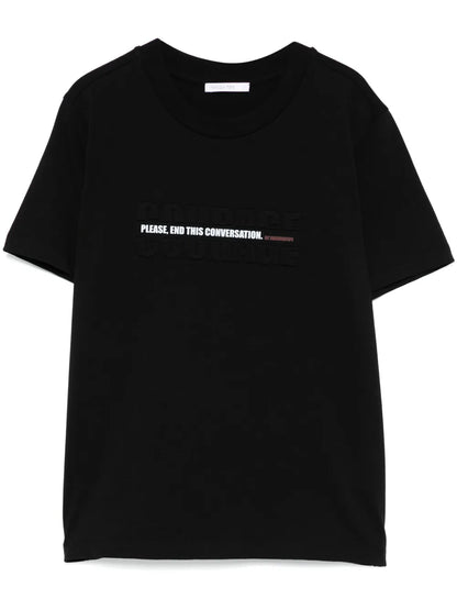 Slogan-Print T-Shirt