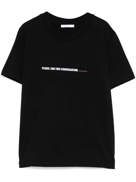Slogan-Print T-Shirt