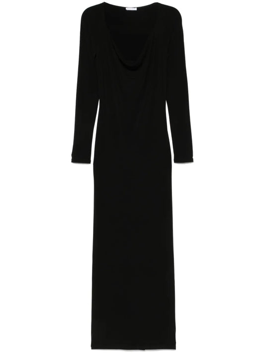 Crepe Maxi Dress