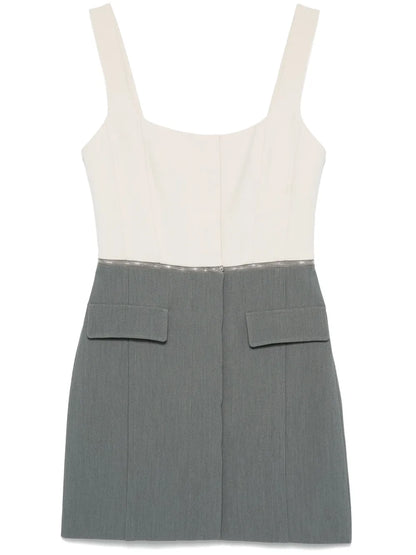 Zipped Mini Dress