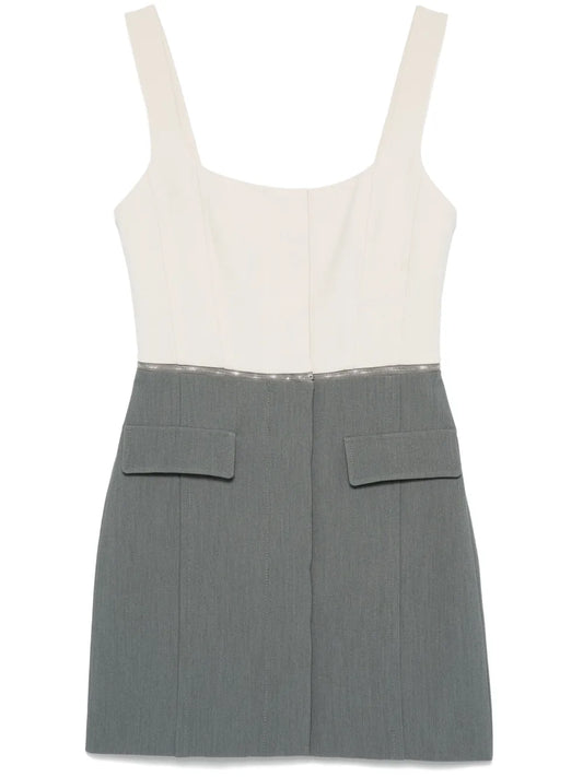Zipped Mini Dress