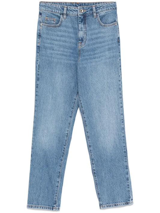Fly-Motif Jeans