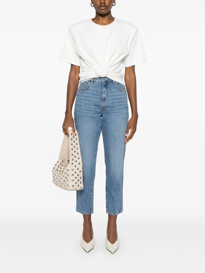 Fly-Motif Jeans