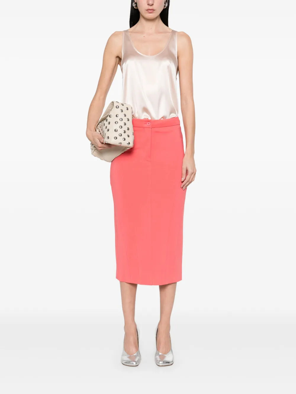 Panelled Midi Skirt