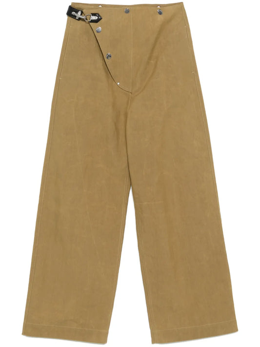 Straight-Leg Trousers