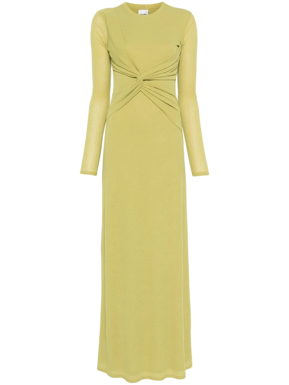 Twist-Detail Maxi Dress