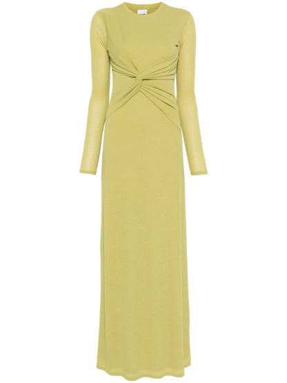 Twist-Detail Maxi Dress