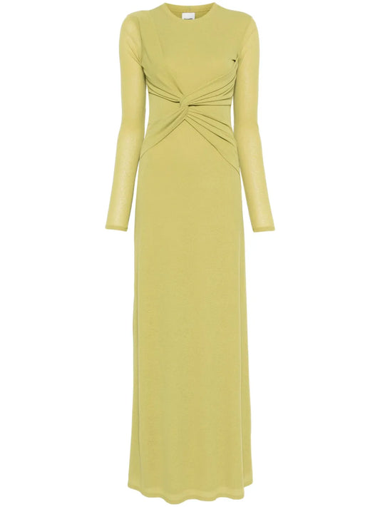 Twist-Detail Maxi Dress