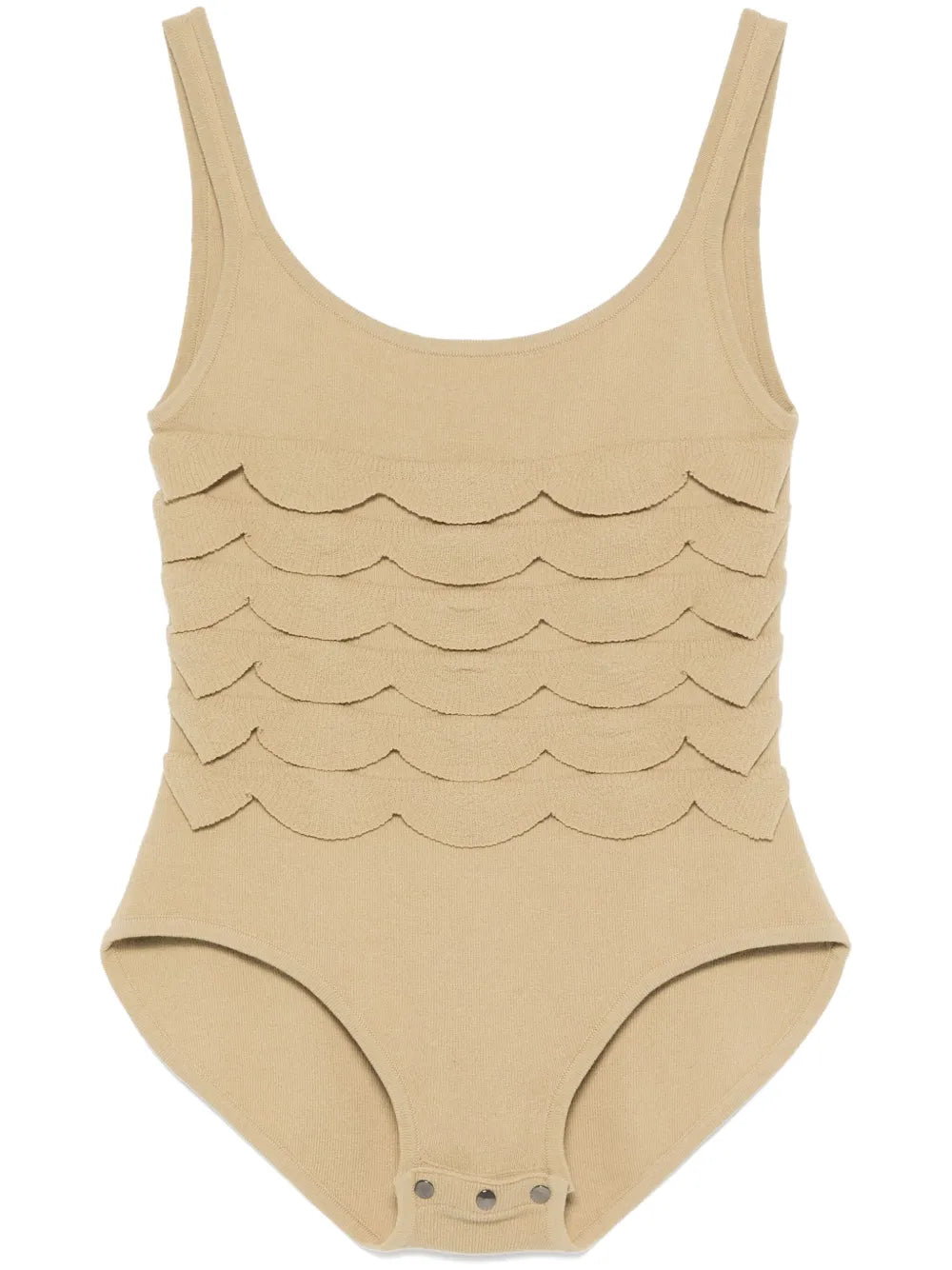 Textured Knitted Bodysuit