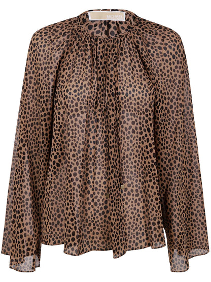 Leopard Print Blouse