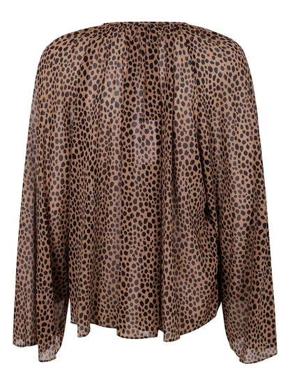 Leopard Print Blouse