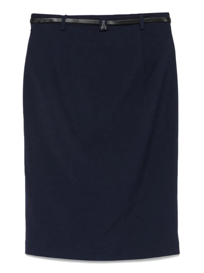 Belted Mini Skirt