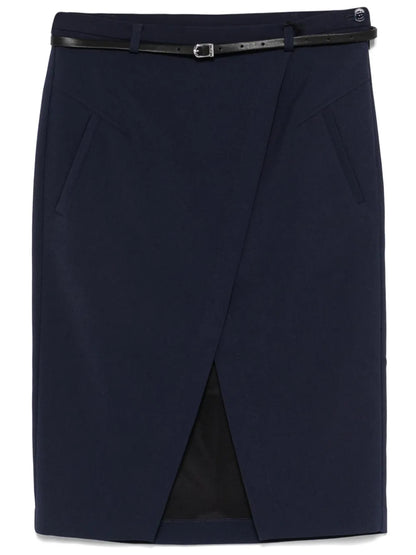 Belted Mini Skirt