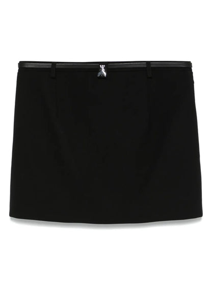 Belted Mini Skirt