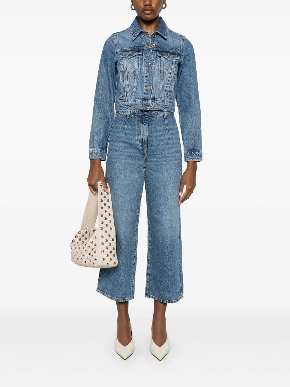 Cropped Denim Jacket