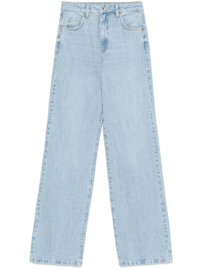 Fly-Motif Jeans
