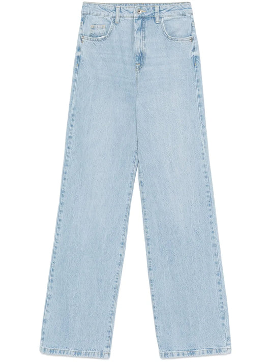 Fly-Motif Jeans