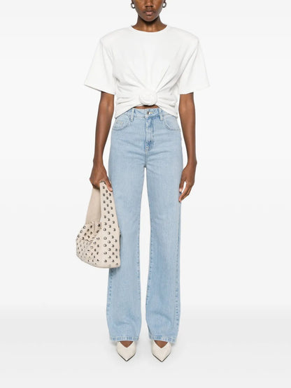 Fly-Motif Jeans